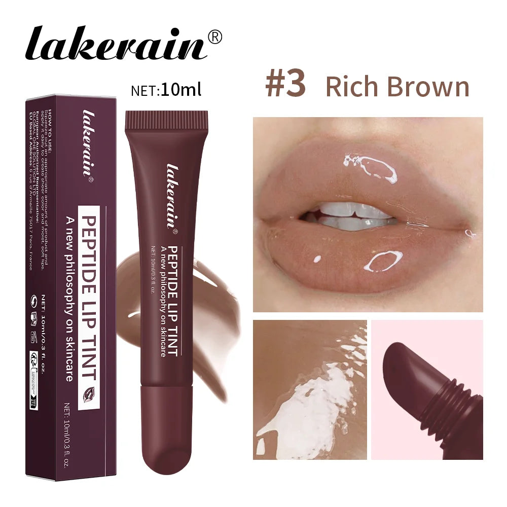 LAKERAIN 10ml Mirror Lip Glaze Moisturizes - Lip Enrichment Oil