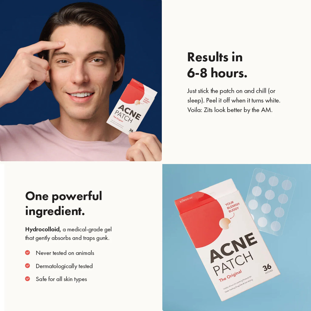 KORMESIC Acne Invisible Patch Set - Day & Night
